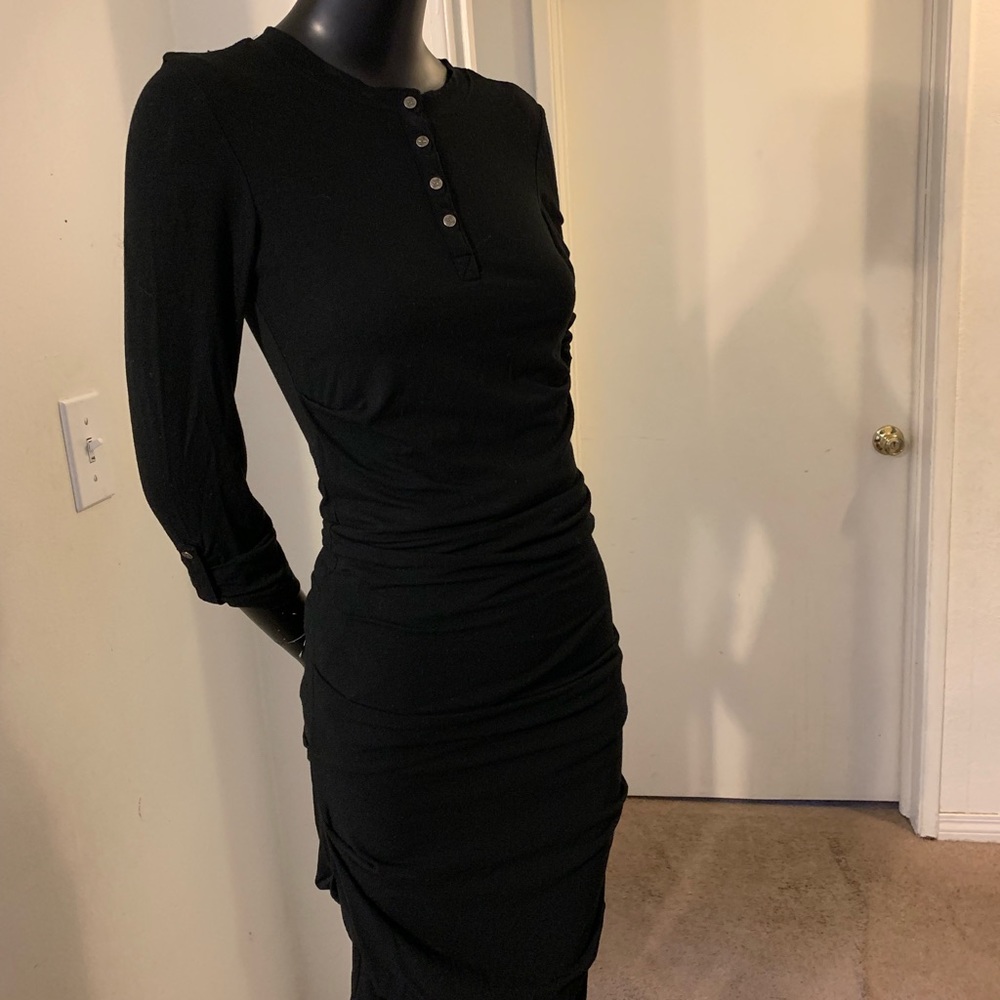 Rushing black dress